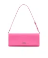 Marc Jacobs The Mirror Shoulder Leather Bag In Pink