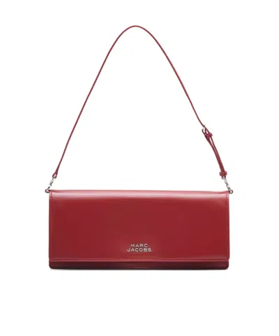 Marc Jacobs The Glam Mirror Shoulder Bag In Red