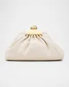 Marc Jacobs The Glam Small Clutch Bag In White