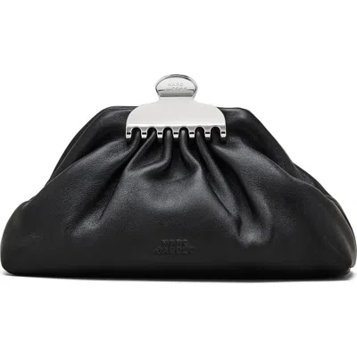Marc Jacobs The Glam Small Clutch In Black