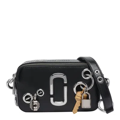 Marc Jacobs The Grommet Charm Snapshot In Black