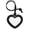 Marc Jacobs The Heart Mirror Bag Charm In Black