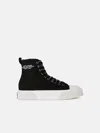 MARC JACOBS 'THE HIGH TOP' BLACK TELA SNEAKERS