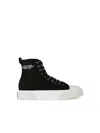 MARC JACOBS MARC JACOBS 'THE HIGH TOP' BLACK TELA SNEAKERS