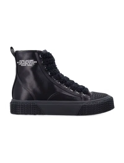 Marc Jacobs The High Top Sneaker In Black