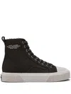 Marc Jacobs The High Top Sneaker Shoes In Grey