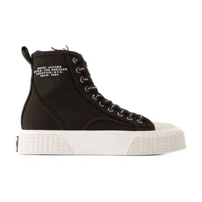 Marc Jacobs The High Top Sneakers In Black