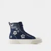 Marc Jacobs The High Top Sneakers In Blue
