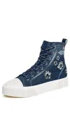 Marc Jacobs High-top Sneakers In Vintage Indigo