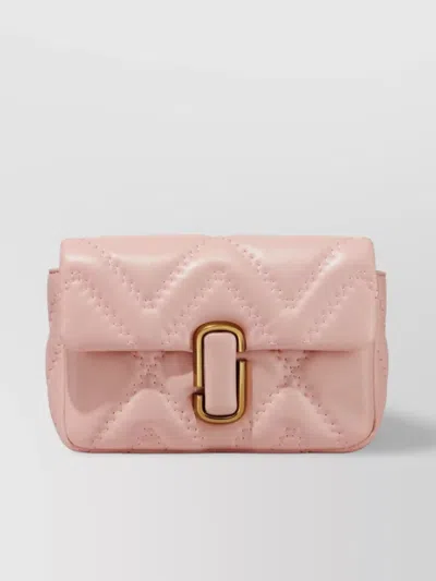 Marc Jacobs The J Leather Shoulder Bag In Pink