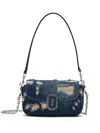 Marc Jacobs The J Marc Bag In Distressed Denim