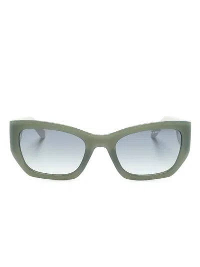 Marc Jacobs The J Marc Cat-eye Sunglasses In Green