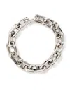 Marc Jacobs J Marc Chain-link Bracelet In Silver