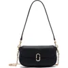 Marc Jacobs The J Marc Clover Pebble Crossbody Bag In Black