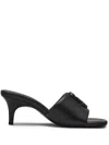 Marc Jacobs J Marc 65 Leather Sandals In 001 Black