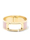 Marc Jacobs The J Marc Hinge Bangle In Gold