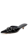 MARC JACOBS THE J MARC KITTEN HEELS BLACK