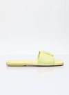 Marc Jacobs Women's The J Marc Leather Sandals In Limoncello