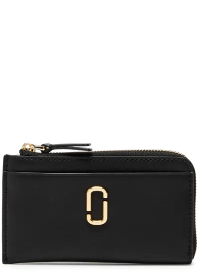 Marc Jacobs The J Marc Leather Wallet In Black