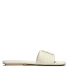 Marc Jacobs The J Marc Logo Sandals In White