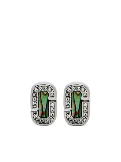 MARC JACOBS MARC JACOBS THE J MARC LUXE ABALONE EARRINGS