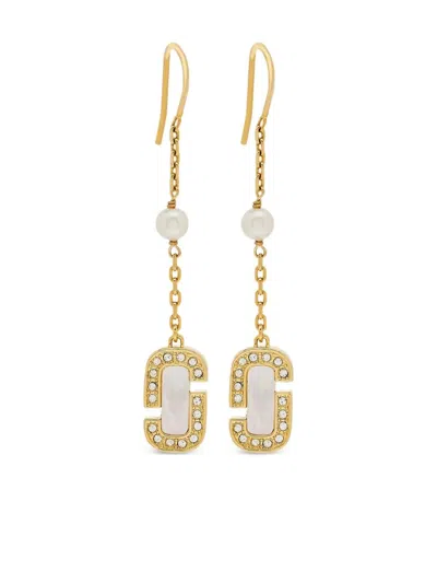 Marc Jacobs The J Marc Luxe Drop Earrings By Mother Of Pearl