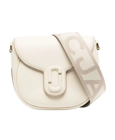 Marc Jacobs The J Marc Medium Crossbody Bag In White