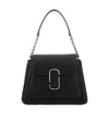 Marc Jacobs The J Marc Mini Chain Leather Satchel In Black