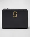 Marc Jacobs The J Marc Mini Compact Wallet In Black