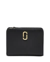 Marc Jacobs The J Marc Mini Compact Wallet In Black