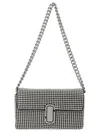 Marc Jacobs The J Marc Mini Shoulder Bag In Crystals