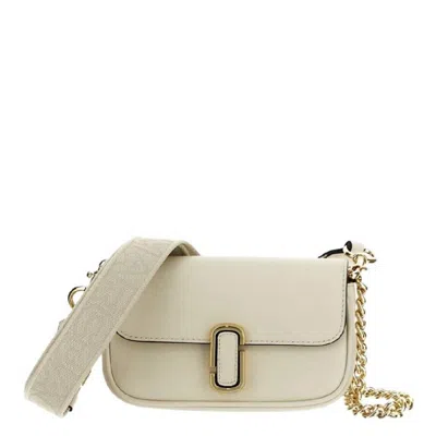 Marc Jacobs The J Marc Mini Shoulder Bag In White