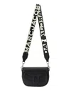 Marc Jacobs The J Marc Saddle Bag In Black