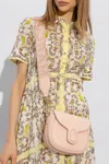 Marc Jacobs The Covered J Marc Saddle Bag In Pink