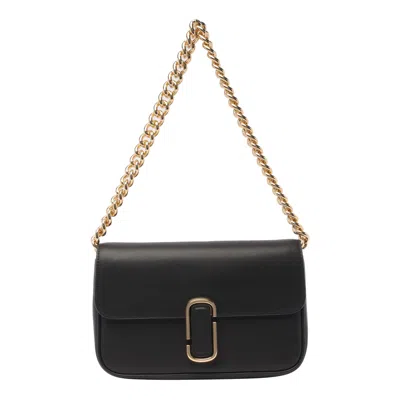 Marc Jacobs The J Marc Shoulder Bag In Black