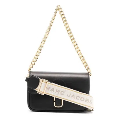 Marc Jacobs The J Marc Soft Shoulder Bag In Black