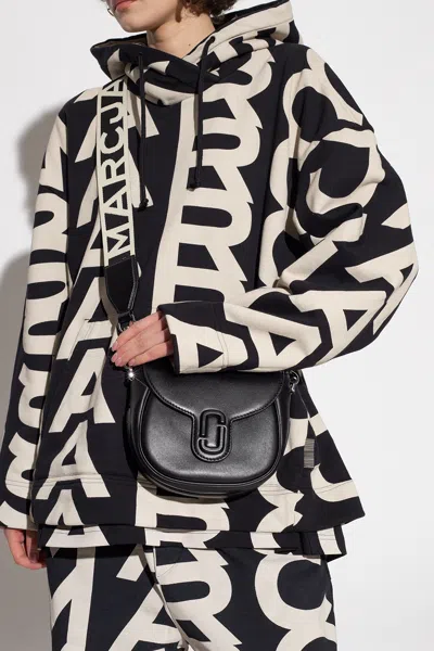 Marc Jacobs ‘the J Marc Small' Quilted Shoulder Bag In Black