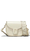 Marc Jacobs The J Marc Small Saddle Bag In White