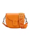 Marc Jacobs The Covered J Marc Saddle Bag In Orange