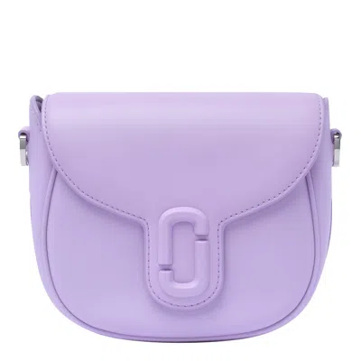 Marc Jacobs The J Marc Small Saddle Bag In Púrpura