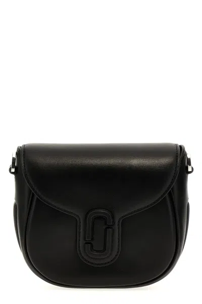 Marc Jacobs 'the J Marc Small Saddle' Crossbody Bag In Black