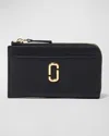 Marc Jacobs The J Marc Top Zip Multi Wallet In Black