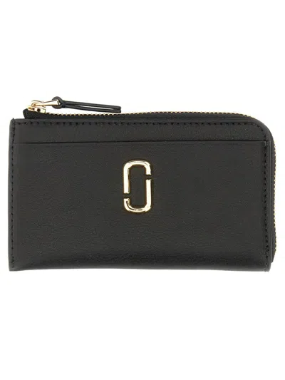 Marc Jacobs "the J Marc" Wallet In Black