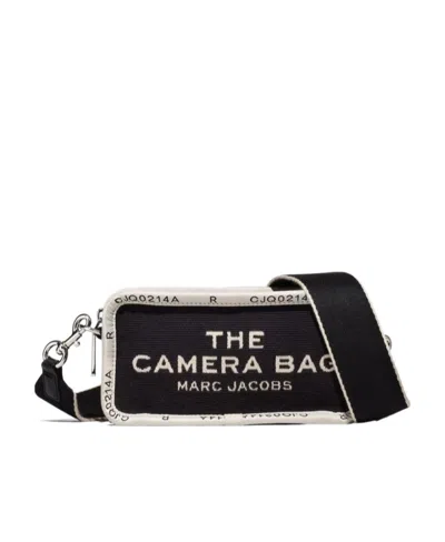 Marc Jacobs The Jacquard Camera Bag In Black
