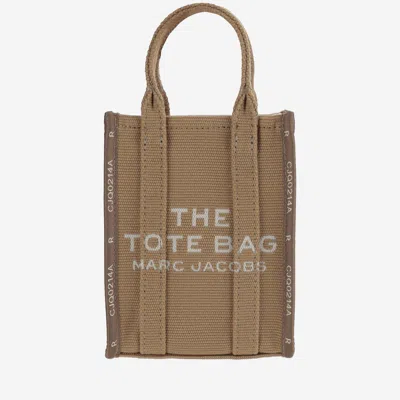 Marc Jacobs The Jacquard Crossbody Tote Bag In Brown