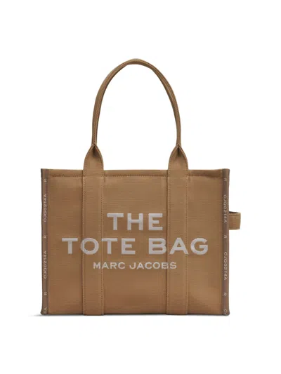 Marc Jacobs The Jacquard Large Tote Bag In Camel