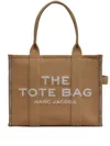Marc Jacobs The Jacquard Large Tote Bag In Marrone