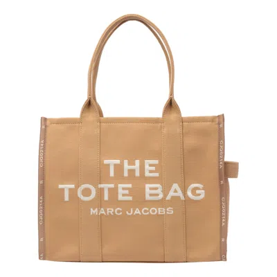 Marc Jacobs The Jacquard Large Tote Bag In Neutral