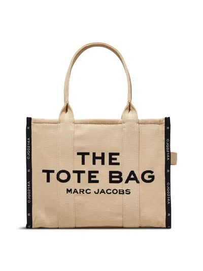 Marc Jacobs The Jacquard Large Tote Bag In Warm Sand