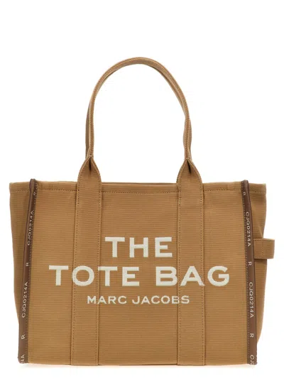 Marc Jacobs 'the Jacquard Large Tote' Shopping Bag In Brown